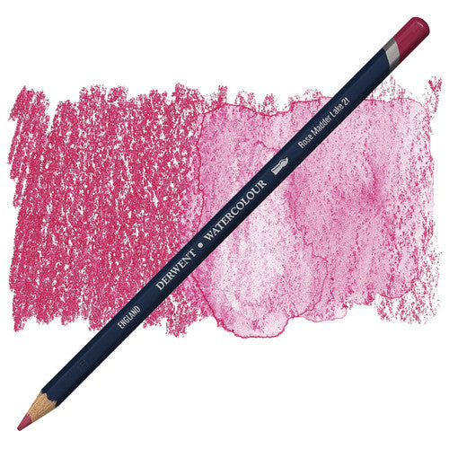 Derwent Watercolour Pencil Rose Madder Lake Box of 6