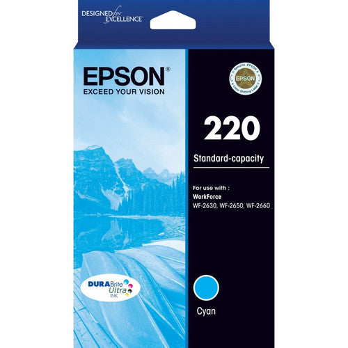 Epson C13T293292 220 Standard Capacity Durabrite Ultra Ink Cyan