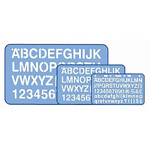 Helix 3-Piece Stencil Set 10 20 30mm