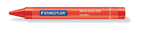 Staedtler Noris Club Jumbo Wax Crayons Box of 12 Assorted Colours 229 NC12