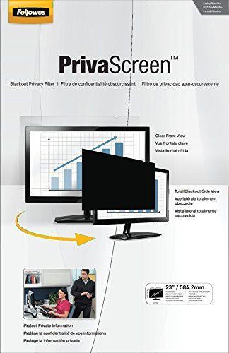 Fellowes Privascreen Privacy Filter 23 Inch Widescreen 16:9