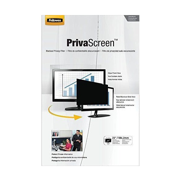 Fellowes Privascreen Privacy Filter 23 Inch Widescreen 16:9