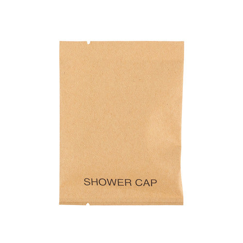 Shower Cap with White Scrunchie Carton of 200