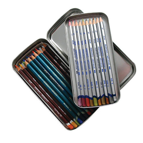 Derwent Pencil Double Layer Tin Box of 6