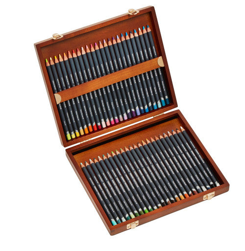 Derwent Procolour Pencils Wooden Box of 48