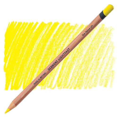 Derwent Lightfast Pencil Sun Yellow Pack of 6