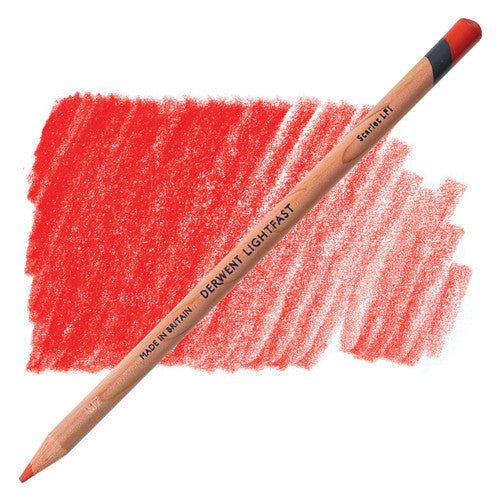 Derwent Lightfast Pencil Scarlet Pack of 6