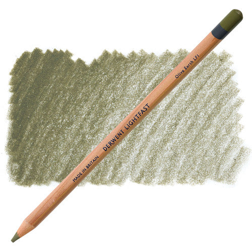 Derwent Lightfast Pencil Olive Earth Pack of 6