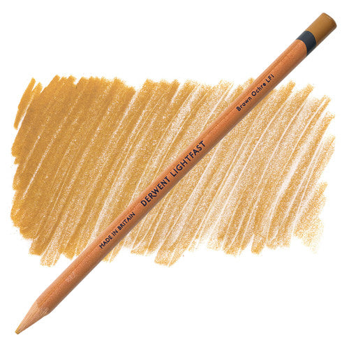 Derwent Lightfast Pencil Brown Ochre Pack of 6