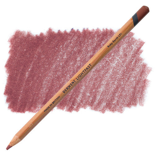 Derwent Lightfast Pencil Ruby Earth Pack of 6
