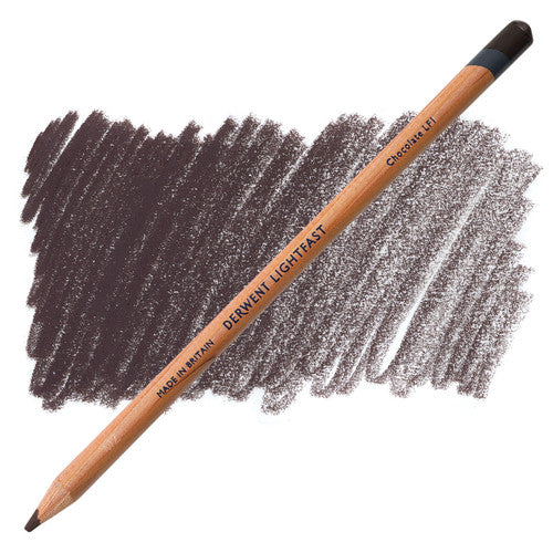 Derwent Lightfast Pencil Chocolate Pack of 6