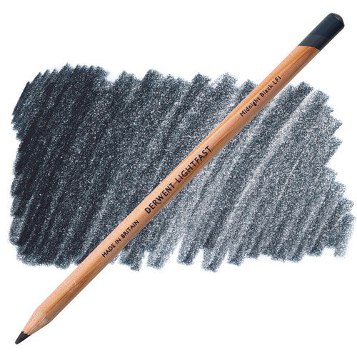 Derwent Lightfast Pencil Midnight Black Pack of 6