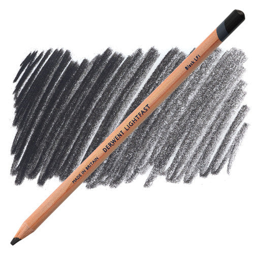 Derwent Lightfast Pencil Black Pack of 6