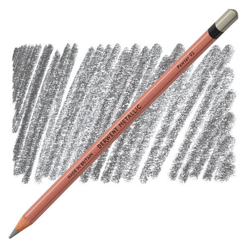 Derwent Metallic Coloured Pencil Graphite Box of 6