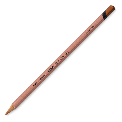 Derwent Metallic Coloured Pencil Bronze Box of 6