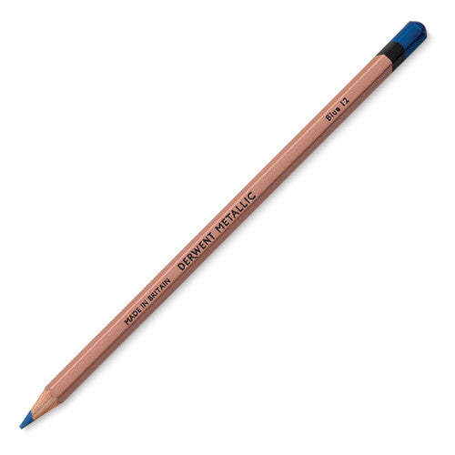 Derwent Metallic Coloured Pencil Blue Box of 6