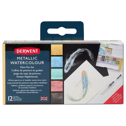 Derwent Inktense Paint Pan Palette 12 #2 Pack of 6