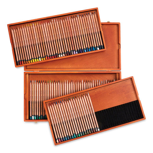 Derwent Lightfast Pencil Wooden Box Set of 100