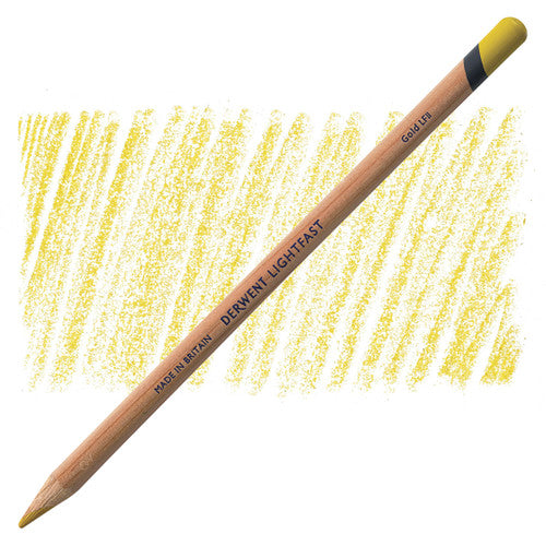 Derwent Lightfast Pencil Gold Pack of 6