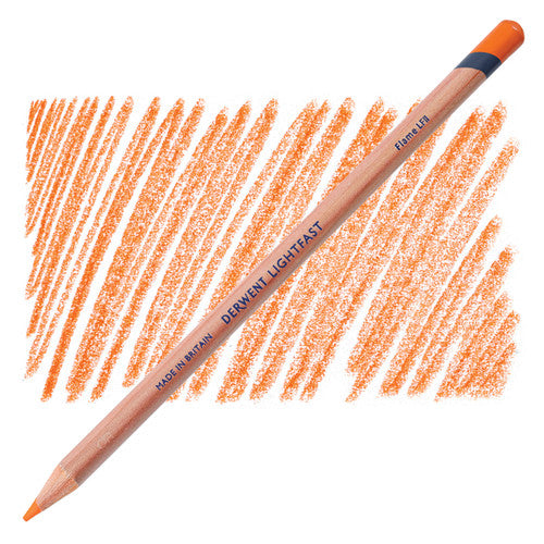 Derwent Lightfast Pencil Flame Pack of 6