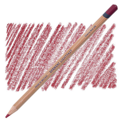 Derwent Lightfast Pencil Cherry Red Pack of 6