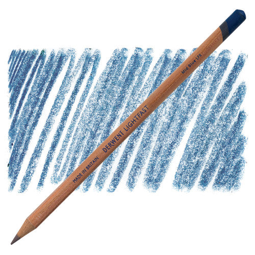 Derwent Lightfast Pencil Mid Blue Pack of 6