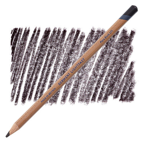 Derwent Lightfast Pencil Mars Black Pack of 6