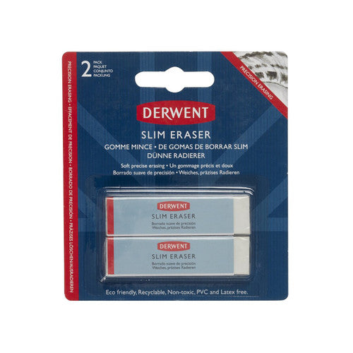 Derwent Slim Eraser Pack of 12