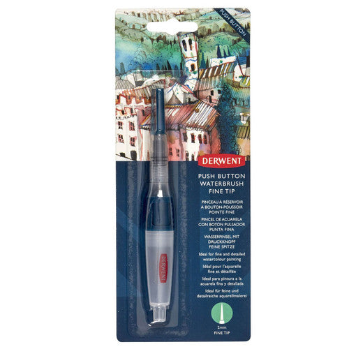 Derwent Push Button with Brush Large Tip Pack of 12