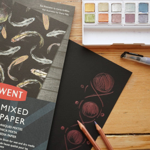 Derwent Black Mixed Media Pad A4