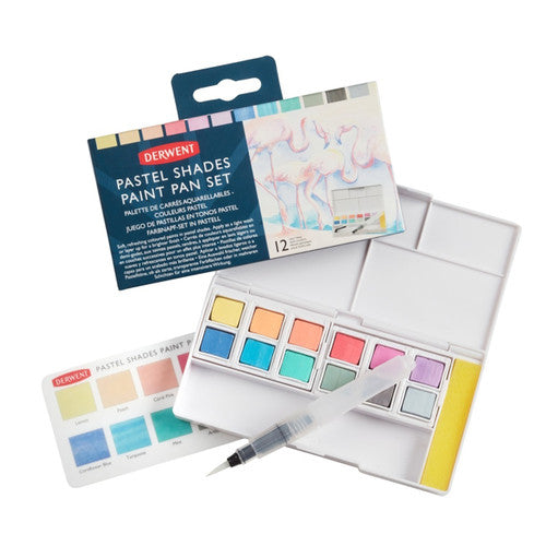 Derwent Pastel Shade Paint Pan Assorted Set of 12