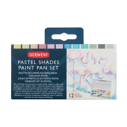 Derwent Pastel Shade Paint Pan Assorted Set of 12