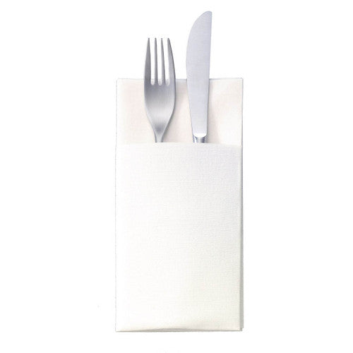Tork Linstyle White Cutlery Pocket Carton of 2