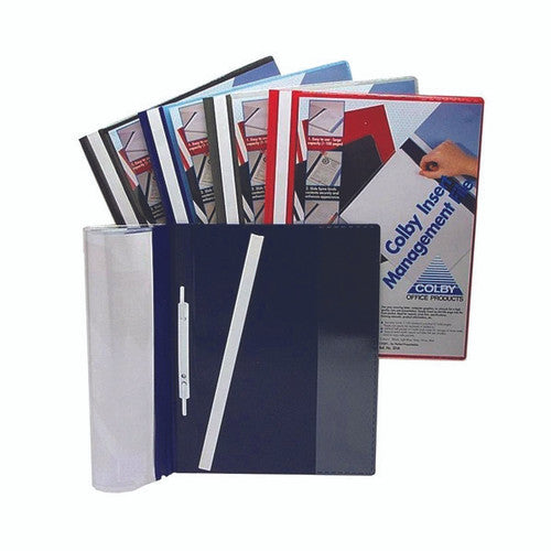 Colby 231A Management File Wide A4 Red Pack of 10