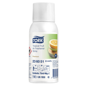 Tork Tropical Fruit Air Freshener Spray A1 75ml Carton of 12