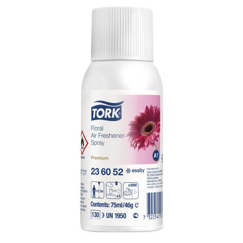 Tork Floral Air Freshener Spray A1 75ml Carton of 12