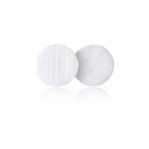 Velcro Brand Stick On Hook and Loop Dots 22mm White Pack of 12