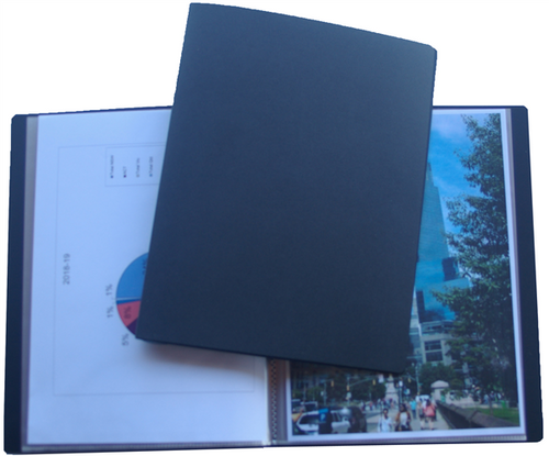 Colby 246A Display Book A4 10 Pocket Black