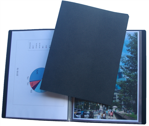 Colby 246A Display Book A4 20 Pocket Black