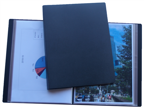 Colby 246A Display Book A4 40 Pocket Black