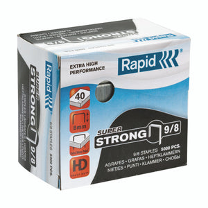 Rapid Super Strong 9/8mm Staples Box 5000