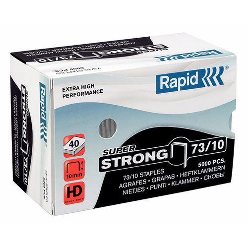 Rapid Super Strong 73/10mm Staples Box 5000