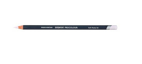 Derwent Procolour Pencil Soft Violet Box of 6