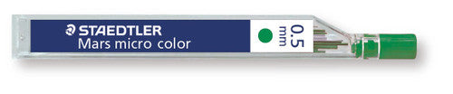 Staedtler Mars Micro Colour Leads 0.5mm Green Tube of 12 254 05-5