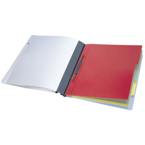Divisoflex Organisational Folder A4 with 5 Coloured Dividers Blue Box 25
