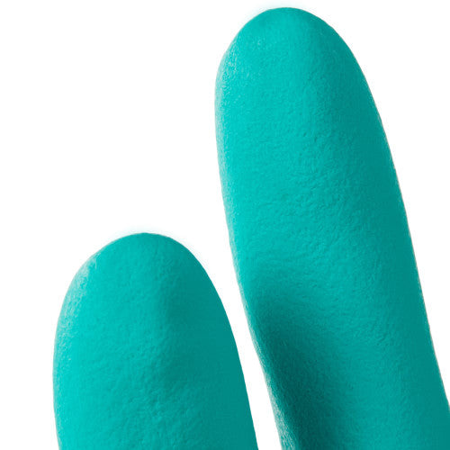 Kimberly Clark KleenGuard G80 Nitrile Chemical Resistant Gauntlets Size 11 2XL Green Box of 12