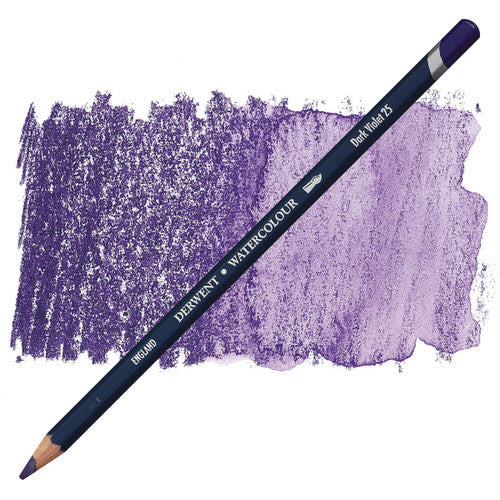 Derwent Watercolour Pencil Dark Violet Box of 6