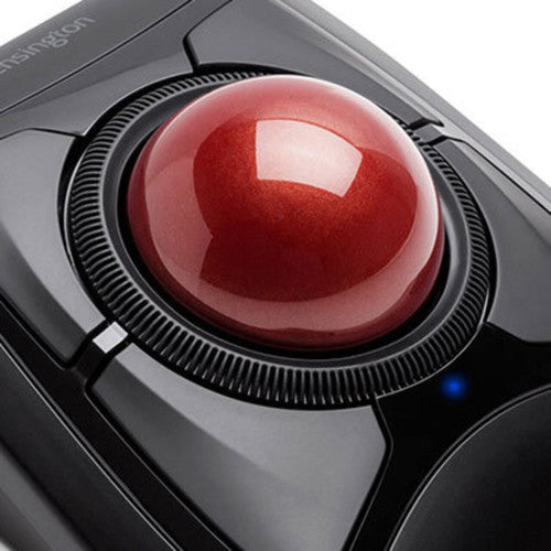 Kensington Expert Mouse Wireless Trackball Black and Red