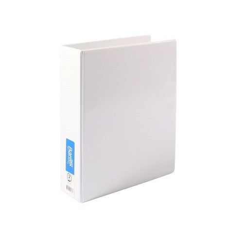 Bantex A4 Insert Binder Standard PP 2D 50mm White Box of 11