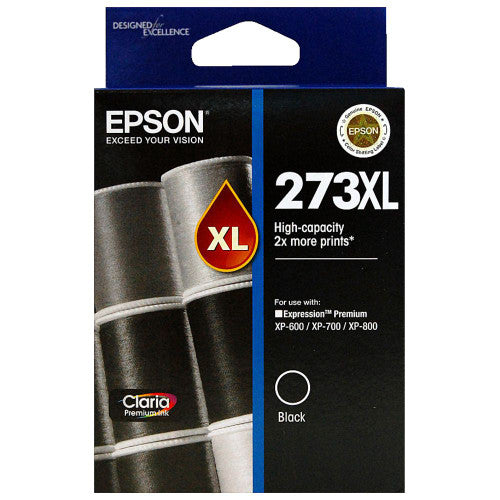 Epson C13T274192 273XL High Yield Claria Premium Ink Black